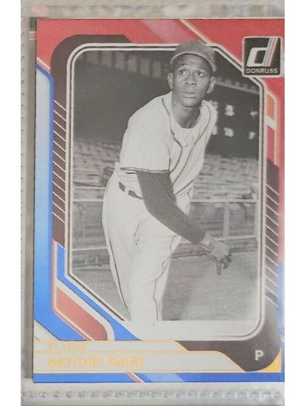 Satchel Paige [Red/blue insert] (HOF OLD TIMER) #73 - 2026 Panini Donruss